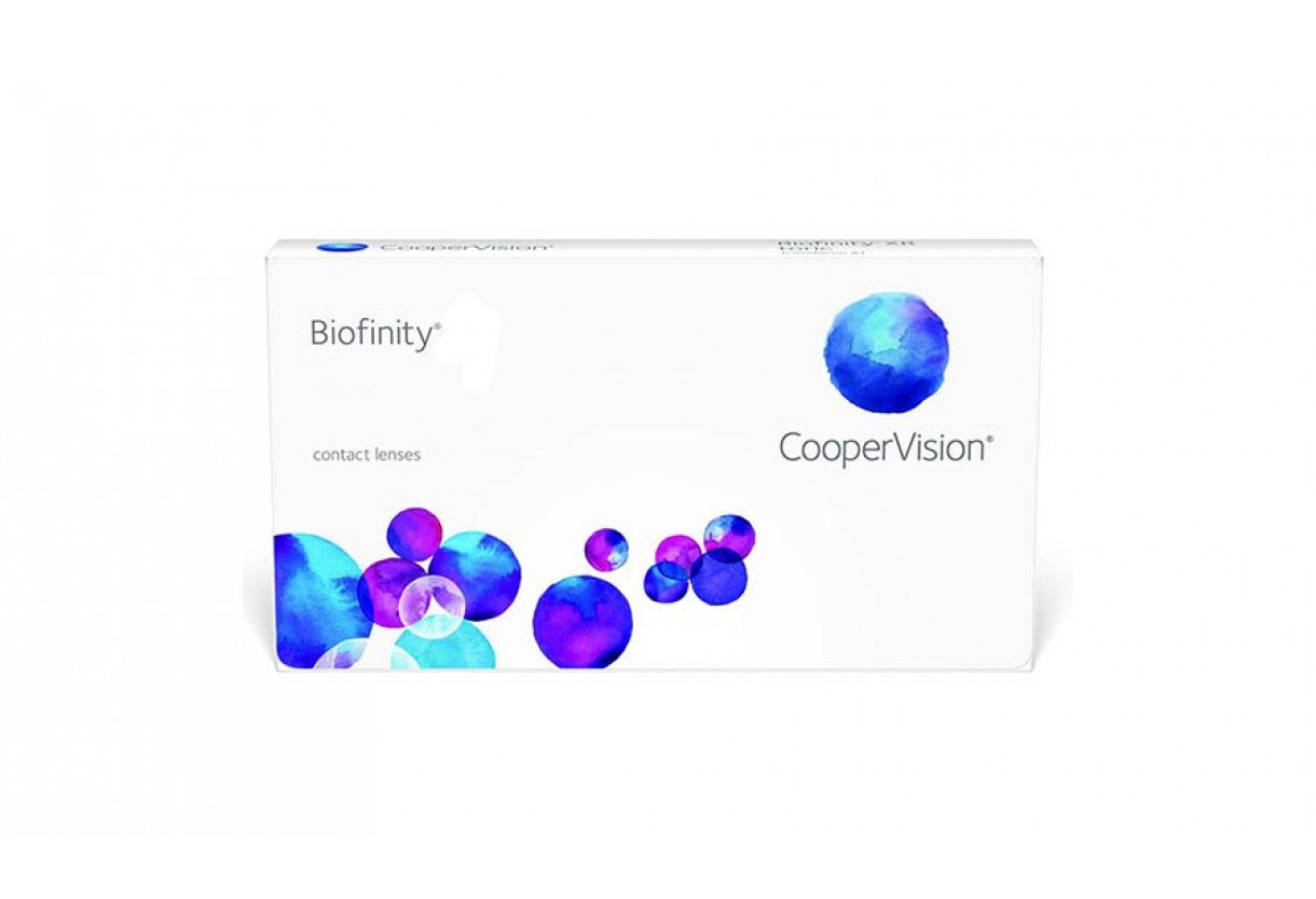 Μηνιαίοι Φακοί Επαφής Cooper Vision Biofinity (3 Φακοί)